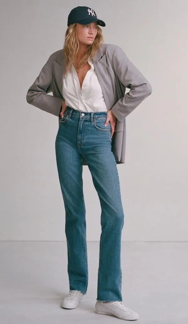 Abercrombie Ultra High Rise 90s Straight Jean - Image 2