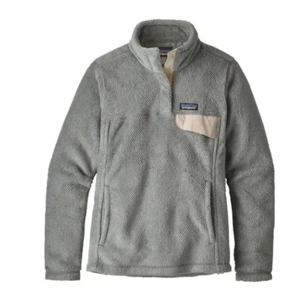 PATAGONIA Re-Tool Snap-T Fleece Pullover Women M Gray Outdoor Travel Timeless - Image 2