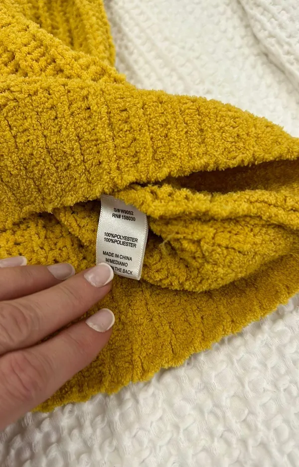 Love Tree Yellow Sweater - Image 3