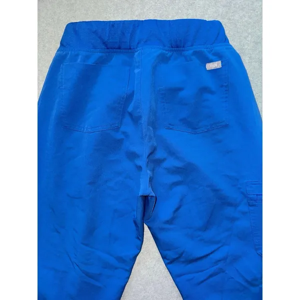 Figs Women's Zamora Blue Skinny Jogger Scrub Pants Size‎ Small - Image 6