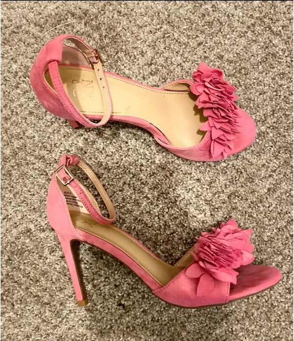 New York & Co. Pink Heels - Image 3