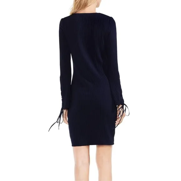 NWT Nordstrom Vince Camuto Lace-Up Sleeve Dress - Image 4