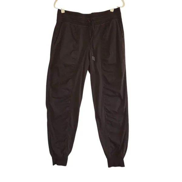 LULULEMON Dance Studio Mid-Rise Jogger Full Length Sz 10 Brown Athletic Everyday - Image 2
