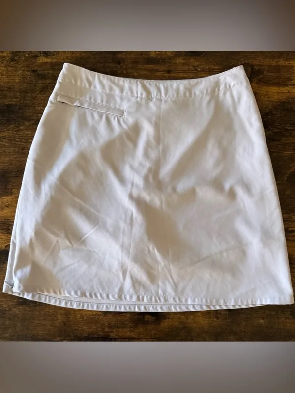 Patagonia Duway Skirt Size 4 Beige Hiking Skort Lined Outdoor - Image 2