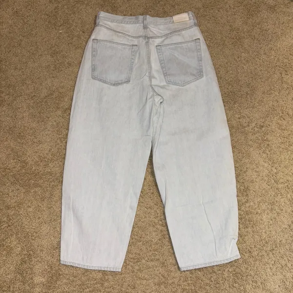 EDWIN DANI capri Barrel ankle Jean‎ light wash cropped size 30 - Image 8