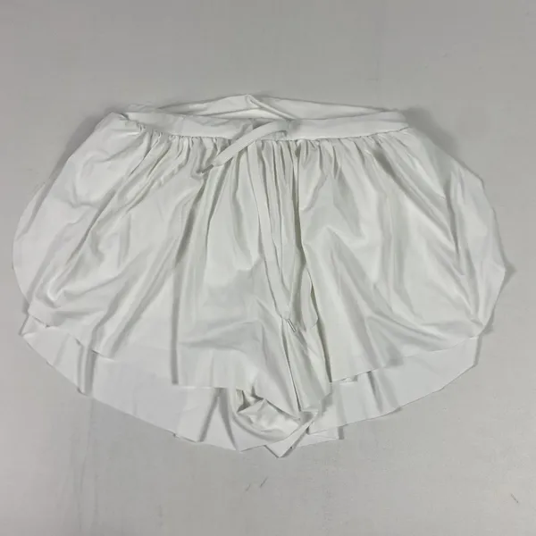 GOLDHINGE Skort Womens Small‎ White Athletic Drawstring Waist Built In Shorts - Image 2