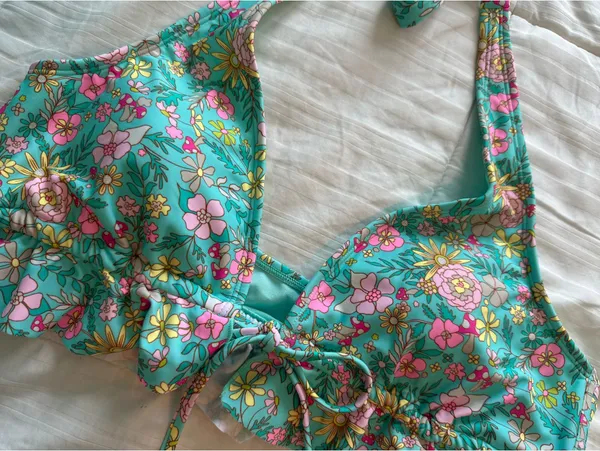 Wild Fable Teal Floral Bikini  - Image 3