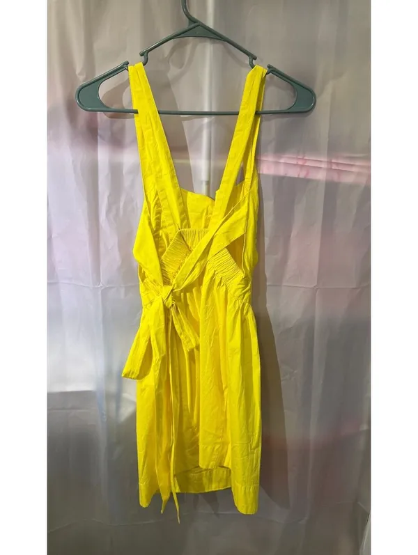 Free People "Meet me in maui" yellow sundress XS - Image 3