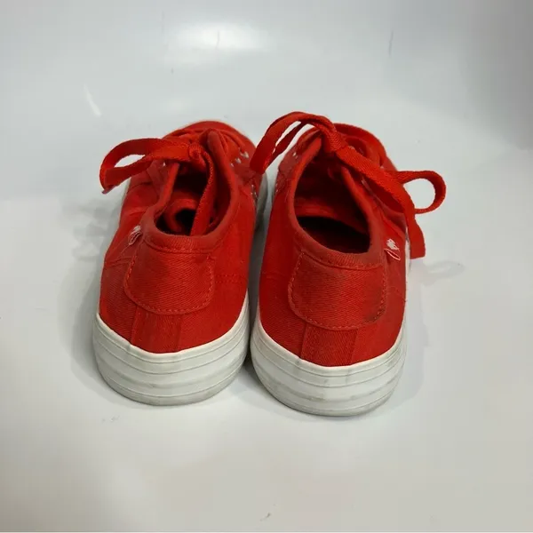 Rocketdog bright red platform Sneakers retro style size‎ 8 - Image 4