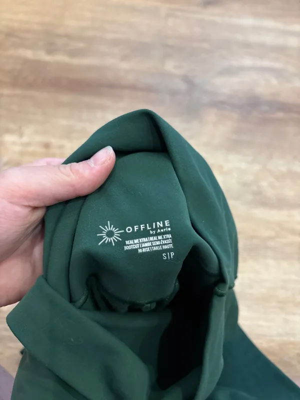 Green Aerie OFFLINE Flare by Leggings - Image 5
