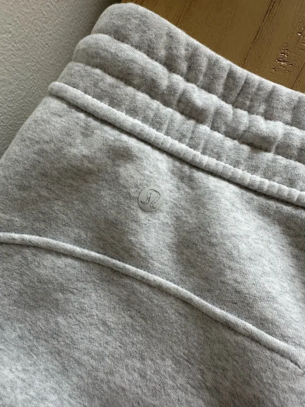 Lululemon Loungeful High-Rise Cropped Jogger Heathered Core Ultra Light Grey 8 - Image 3