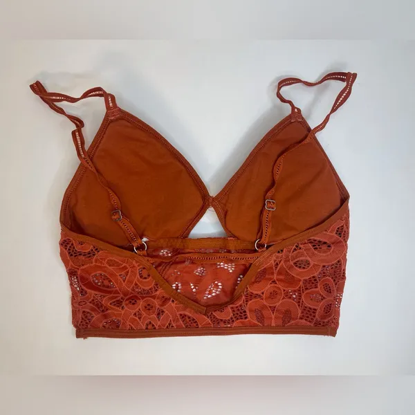 Hollister Gilly Hicks Women’s Crochet Lace‎ Bra Size S - Image 4