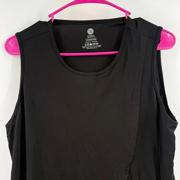 Kindred Bravely Nursing Tank Top SZ Large NEW Black Maternity Breastfeed Layer - Image 6
