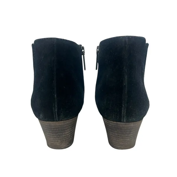 Aquatalia Suede Interior Zip Ankle‎ Boots Black 7.5 - Image 9