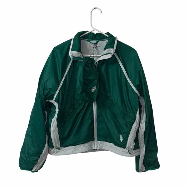 Free people Packable Green Jacket (Size Small) - Image 3