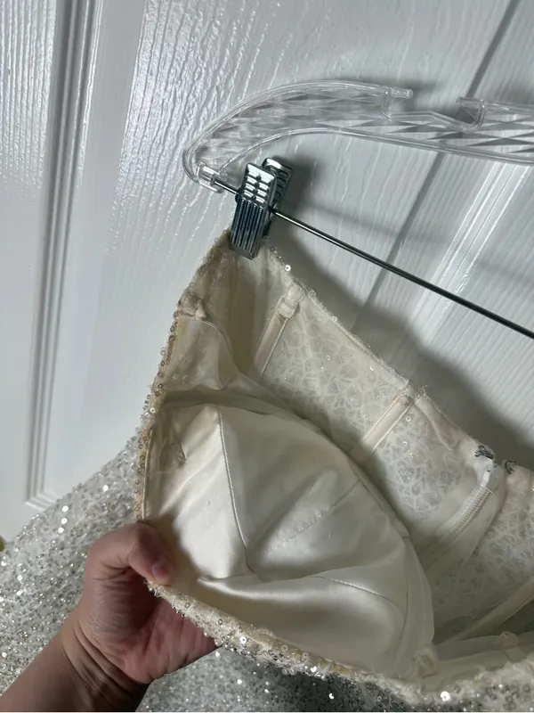 Nadine Merabi Alice Embellished Cocktail Minidress 14 - Image 6