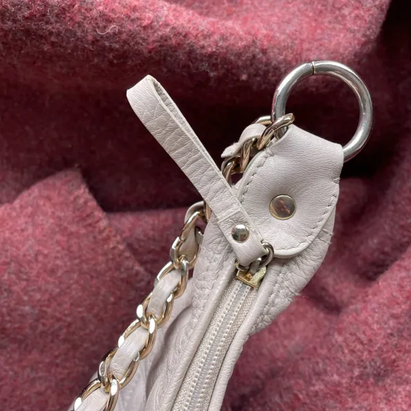 The Sak Cream Quilted Chain Leather Purse shoulder bag ivory - Image 6
