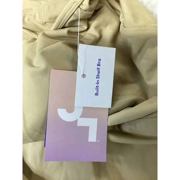 JoyLab Womens Almond Tan Exercise Dress Built-in Bra and Shorts Large NWT - Image 6