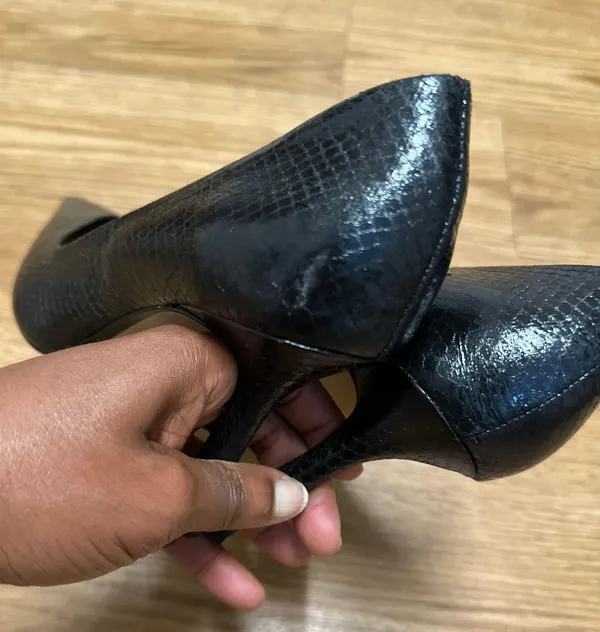 Zara black pointed toe shoes - Image 9