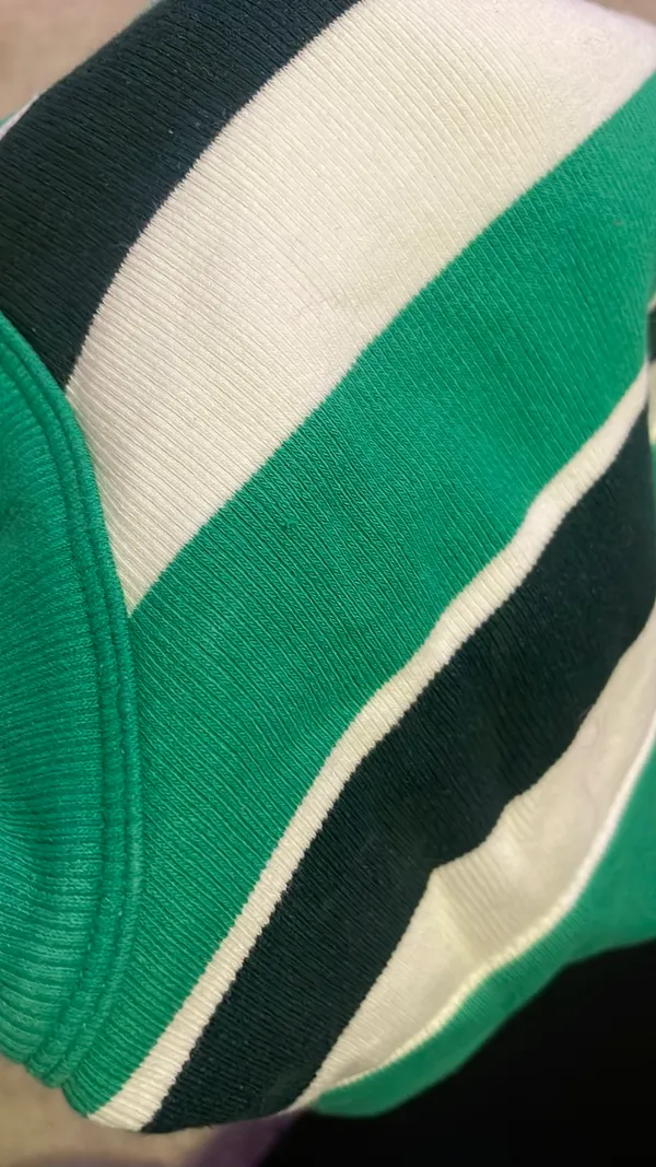 Aerie Green Ribbed Striped Lined Tank Top - Image 2
