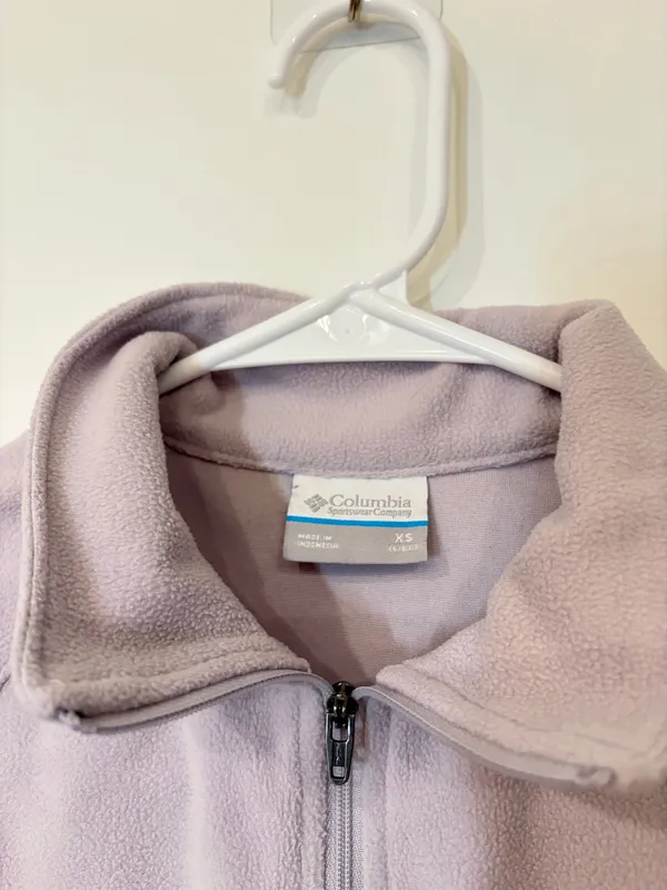Columbia Kids' Fleece Jacket Lilac - Image 2
