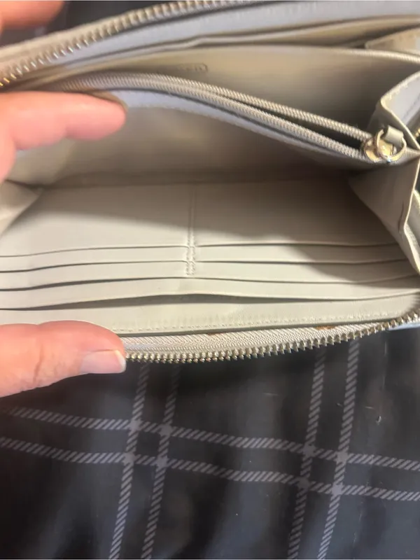 Coach Quilted Zip-Around Wallet with Logo Plaque - Image 10