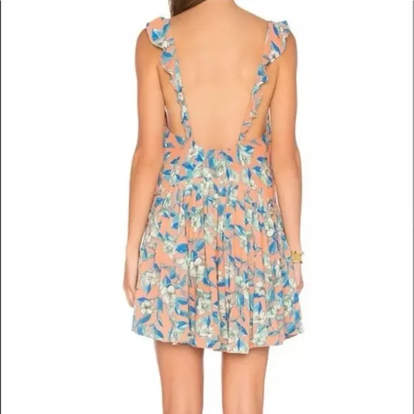 Free People Dear You Floral Flowy Mini Summer Dress‎ Size XS - Image 2