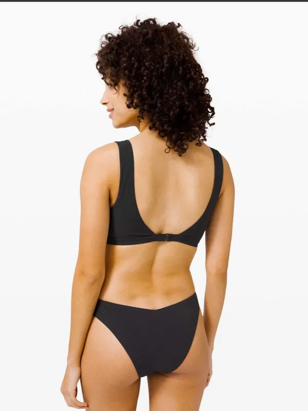 Lululemon Calm Tides Black Bikini Top - Image 5