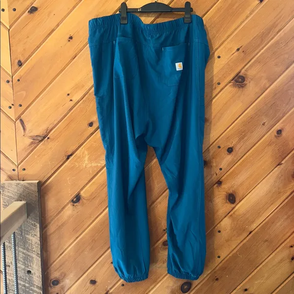 Carhartt force essentials jogger scrub pants in Caribbean blue - Image 5