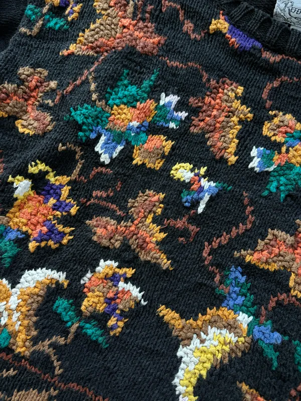 Vintage Sweater Multiple Size M - Image 3