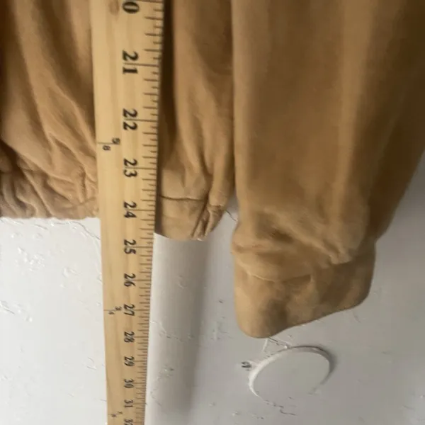 Scully Leatherwear Vintage 90s Size 44 XL Camel Tan‎ Suede Western Bomber Jacket - Image 8
