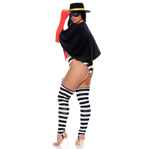 NEW Forplay Hamburglar Sexy Burger Bandit Sexy Costume Size Large XL - Image 5