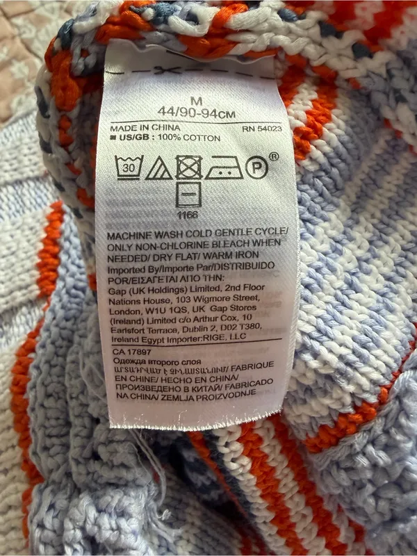 Banana Republic Plaid Cropped Sweater Tank Medium - Image 5