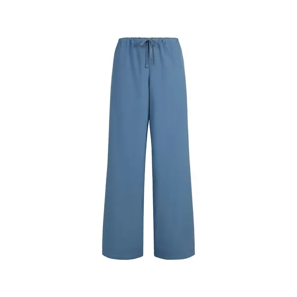 Skims Cotton Poplin Straight Leg Pant Harbor Size Small - Image 7