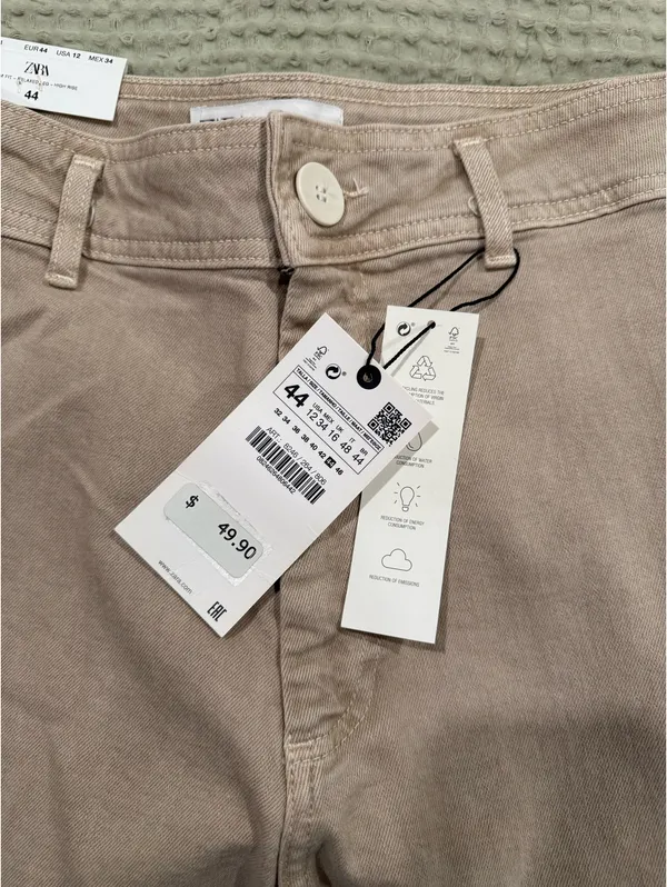 ZARA Marine Straight Jeans - Image 3
