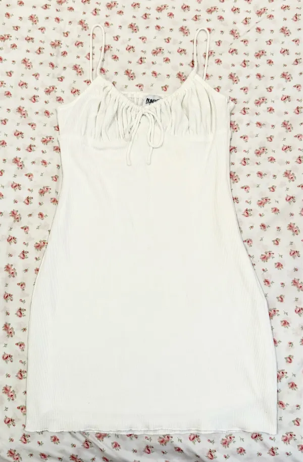 Princess Polly White Slow Dancing Mini Dress - Image 2