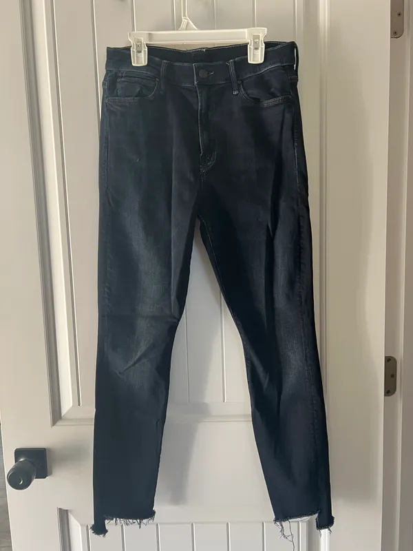 MOTHER The Stunner Zip Two Step Fray Jeans - Image 3