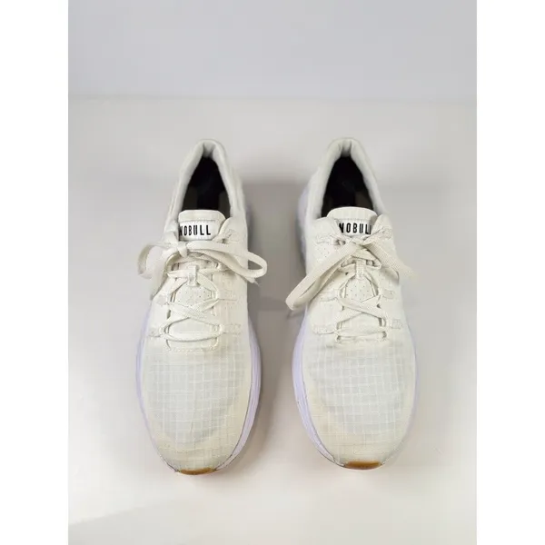Nobull Adult Shoes White Allday Ripstop Athletic Running Sneaker Women 9.5 Men 8 - Image 2