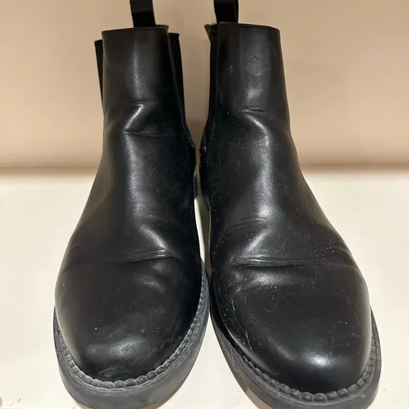 ABSOLUTE LEATHER CHELSEA BOOTS-wide - Image 2
