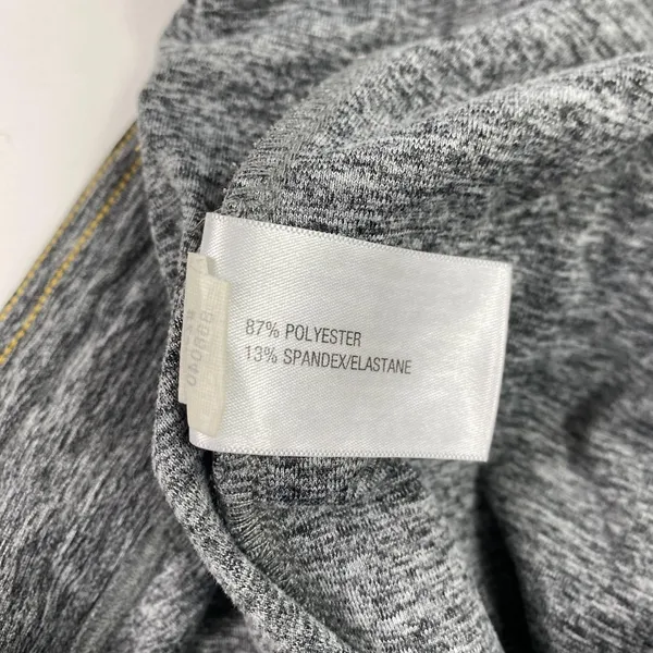 Orvis Pants Womens Small Gray Heather Active Yoga Straight Leg Zip Pockets Gym - Image 8
