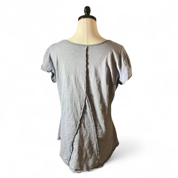 Hard‎ Rock Couture Palm Springs T Shirt Women's Graphic Tee Gray EST 1971 Grunge - Image 5