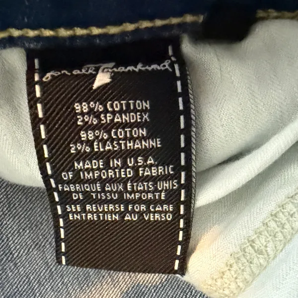 7 For All Mankind the Relaxed Skinny Jeans in Light Blue Wash - Image 10