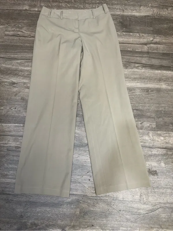 LOFT Women's Wide-Leg Dress Pants in Beige - Image 3