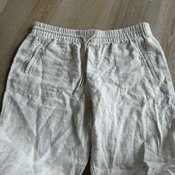 Athleta Cream Joggers - Image 4