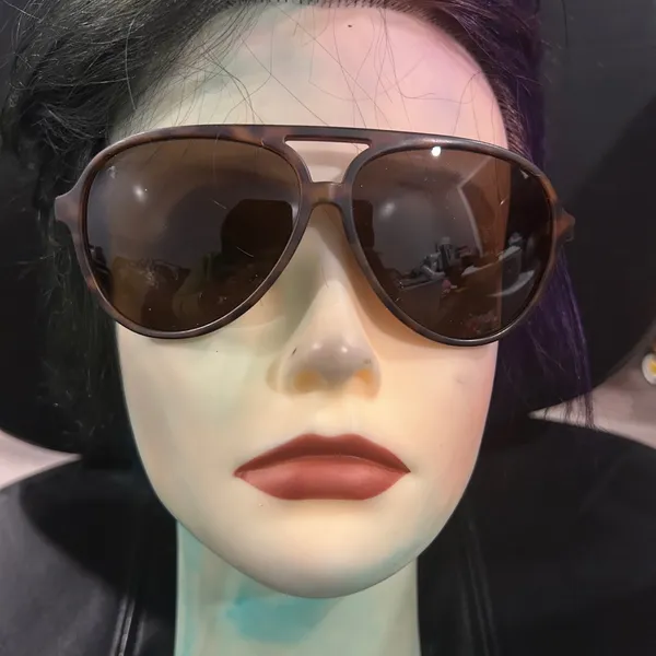 Calvin Klein Jeans Stylish Brown Aviator Sunglasses - Image 2