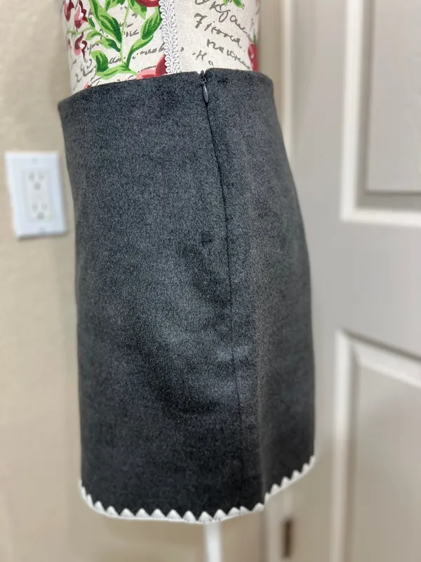 Commence dark gray mini skirt size S - Image 5