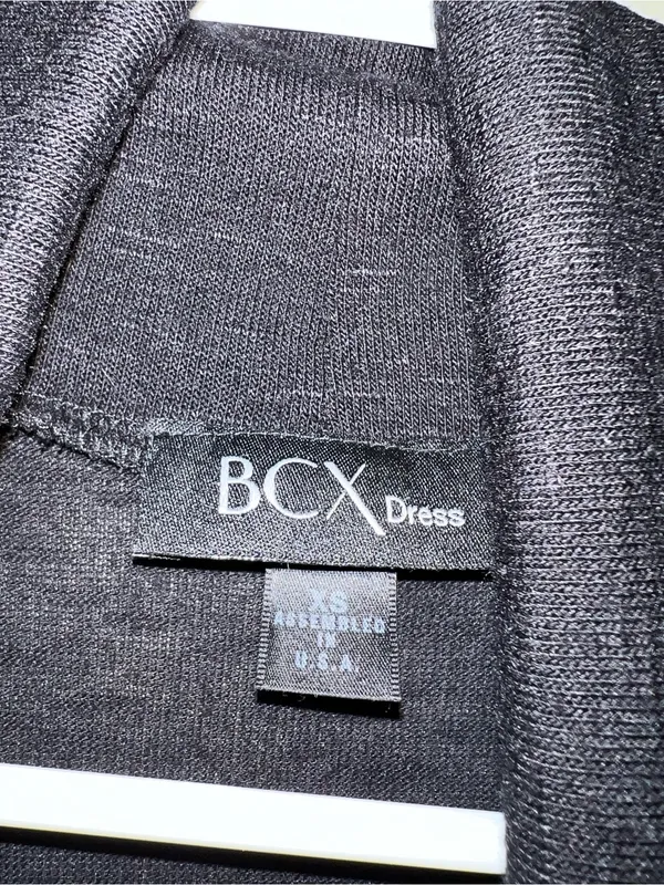 BCX Dress Women's‎ Size XS Bolero Short Sleeve Cropped Cardigan Sweater Black - Image 7