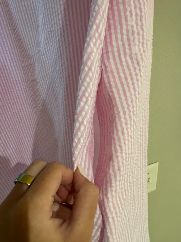 Striped Dress Pink Size M - Image 2
