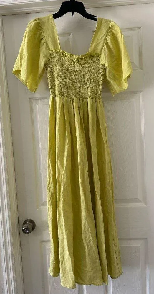 Charlie Holiday Tuscany Dress Chatreuse - Image 4
