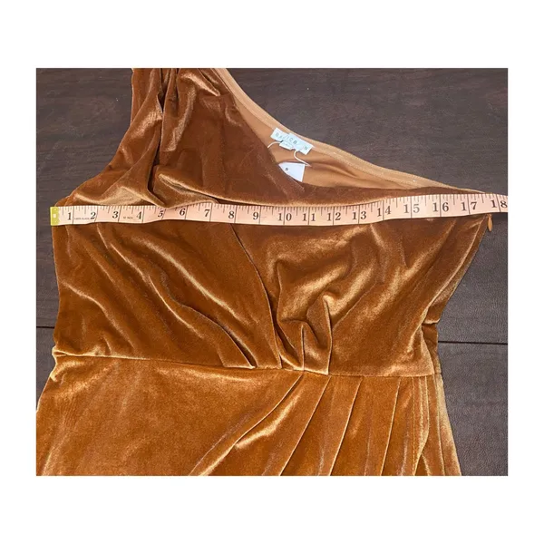 Baltic Born Kourtney Velvet Party Dress‎ Midi Spice Size Large Bridesmaid Guest - Image 10